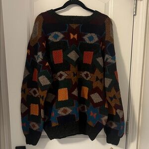 Woolrich Black and Gray Sweater